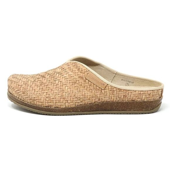 Stegmann Women's Maria Woven Cork Tan Mule - Picture 4 of 13